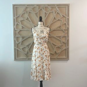 Reformation flower midi dress